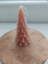 Kerstboom kaars Fudge ( 12 cm)