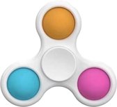 Simple Dimple Spinner - Fidget toy - gezien op Tiktok - Pop it fidget toy - 3 kleuren