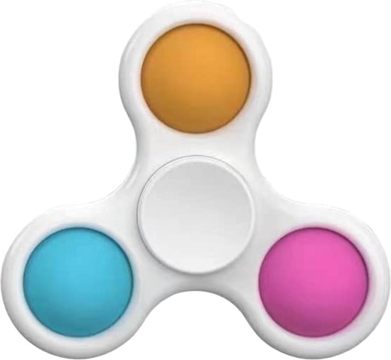 Simple Dimple Spinner Fidget toy gezien op Tiktok Pop it