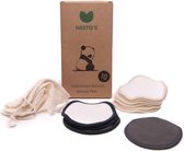 Nesto's® Herbruikbare Wattenschijfjes - Wasbare Make Up Pads - Bamboe - 10 stuks