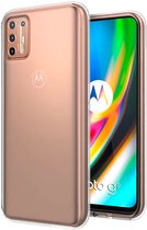 Motorola G9 Plus hoesje siliconen case transparant
