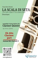 La scala di seta - Clarinet Quintet 6 - Eb Alto Clarinet (instead Bb3) part of "La Scala di Seta" for Clarinet Quintet