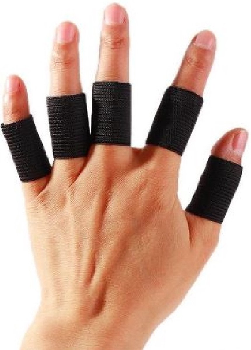 Akyol - Reuma Vingertippen - Vingerbrace - Arthritis - Tendinitis - Reuma hulpmiddelen - Arthritis Handschoenen - Zwart