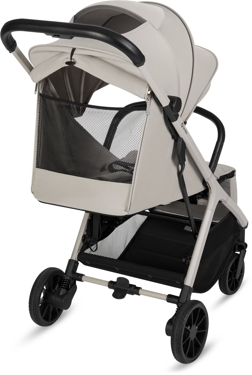 Lionelo Cloe Plus Buggy – Automatisch Inklapbaar – Kinderwagen tot 22 kg – Compact & Lichtgewicht – Verstelbare Rugleuning – Grote Geveerde PU-Wielen – UPF50+ XXL Zonnekap – Voetenzak & Bekerhouder thumbnail 4