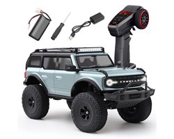 Wltoys 184023 RC Rock Crawler 1:18 4WD – Offroad Crawler met 2-versnellingsbak, Portaalassen, LED-verlichting, RTR, 9 km/u