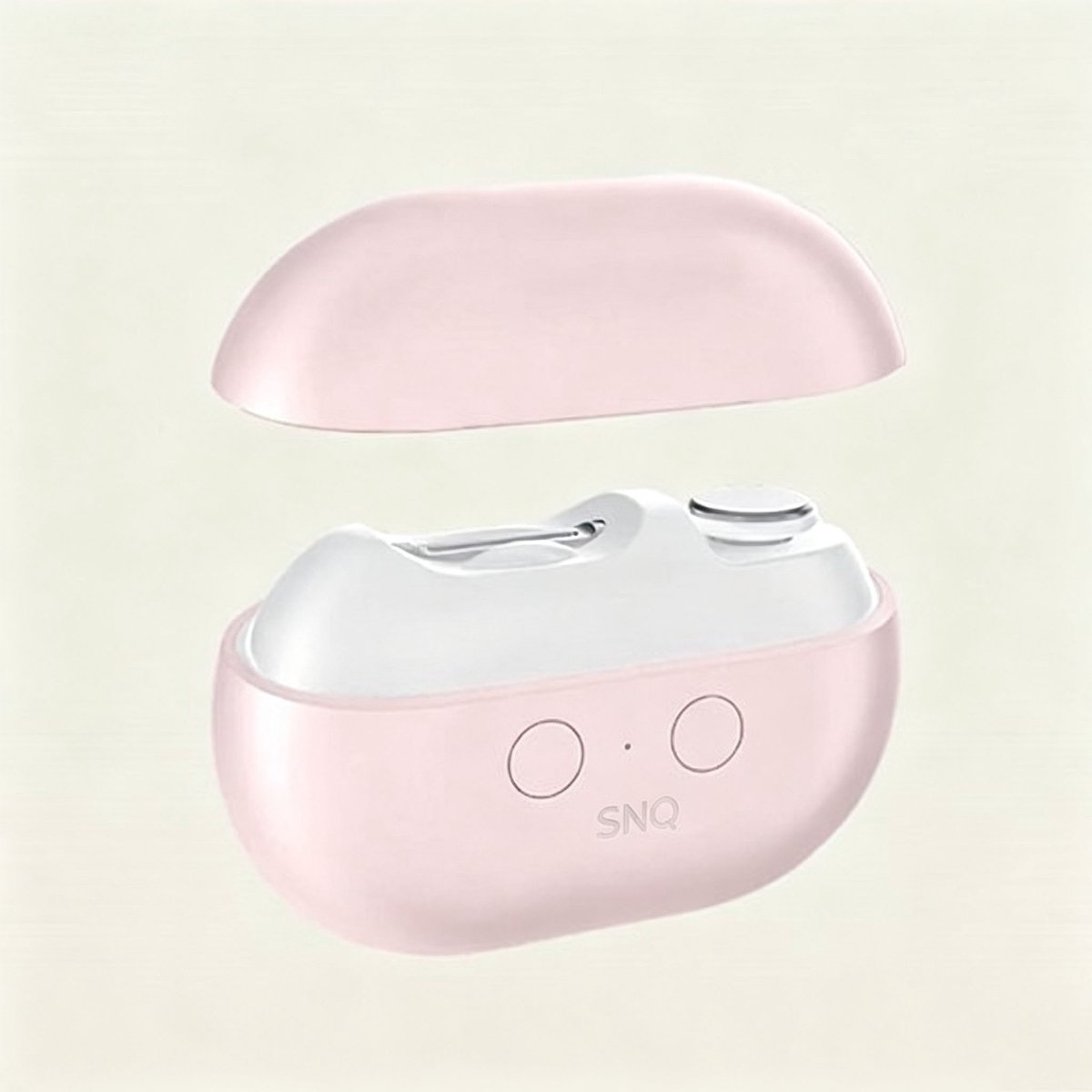 Elektrische Nagelknipper 4-in-1 - Stille Elektrische Nagelvijl voor Kinderen en Ouderen - Twee Versnellingen - LED-verlichting voor Precies Knippen - Geschikt voor Dikke Nagels - Draadloos en Oplaadbaar via USB - roze