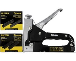 Benson Veelzijdige handtacker set - Inclusief 3 soorten nietjes en opbergkoffer
