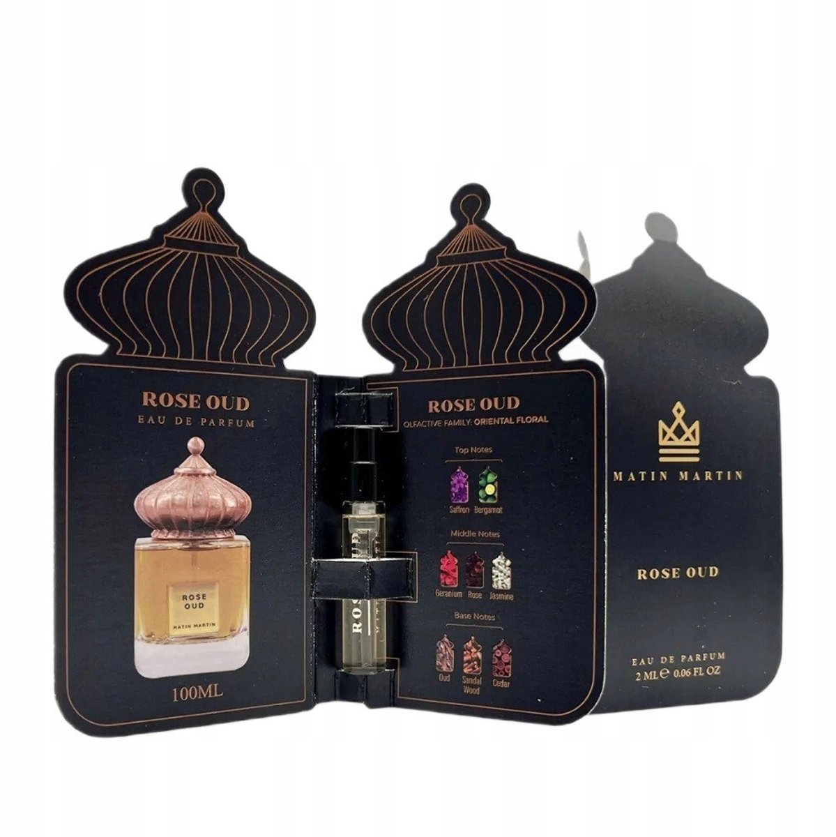 Matin Martin Rose Oud Eau De Parfum Spray 2ml