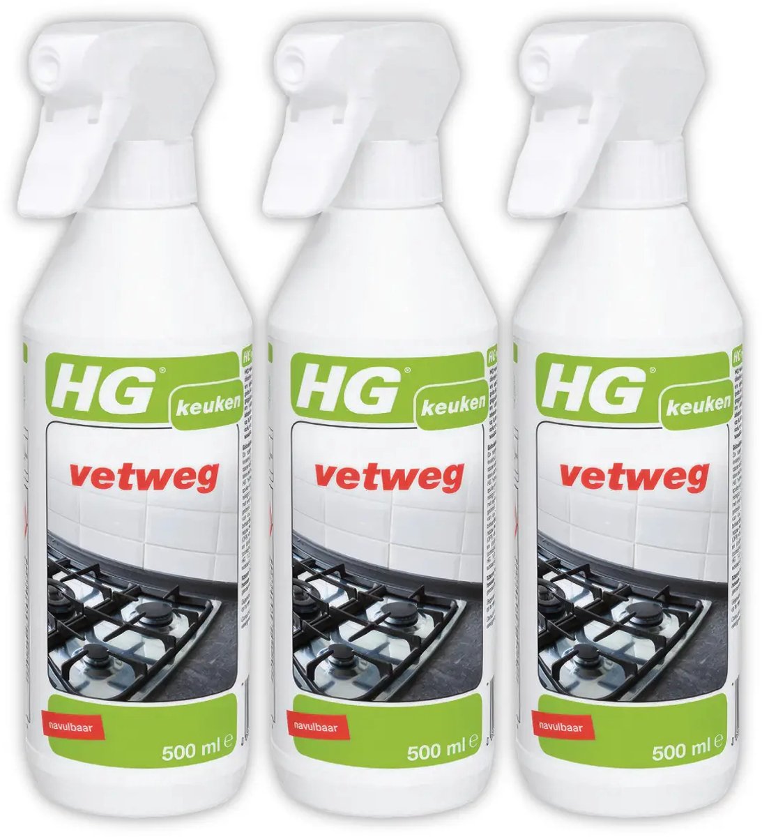 HG vetweg (500 ml) - 3 stuks