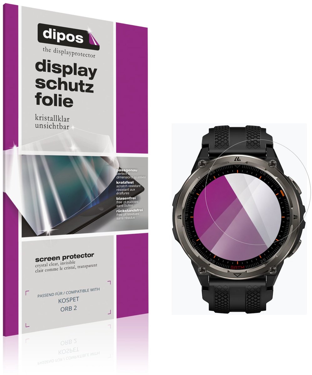 dipos – 6x Beschermfolie geschikt voor KOSPET ORB 2 | Krasbestendige & heldere Screenprotector Ultra-Thin