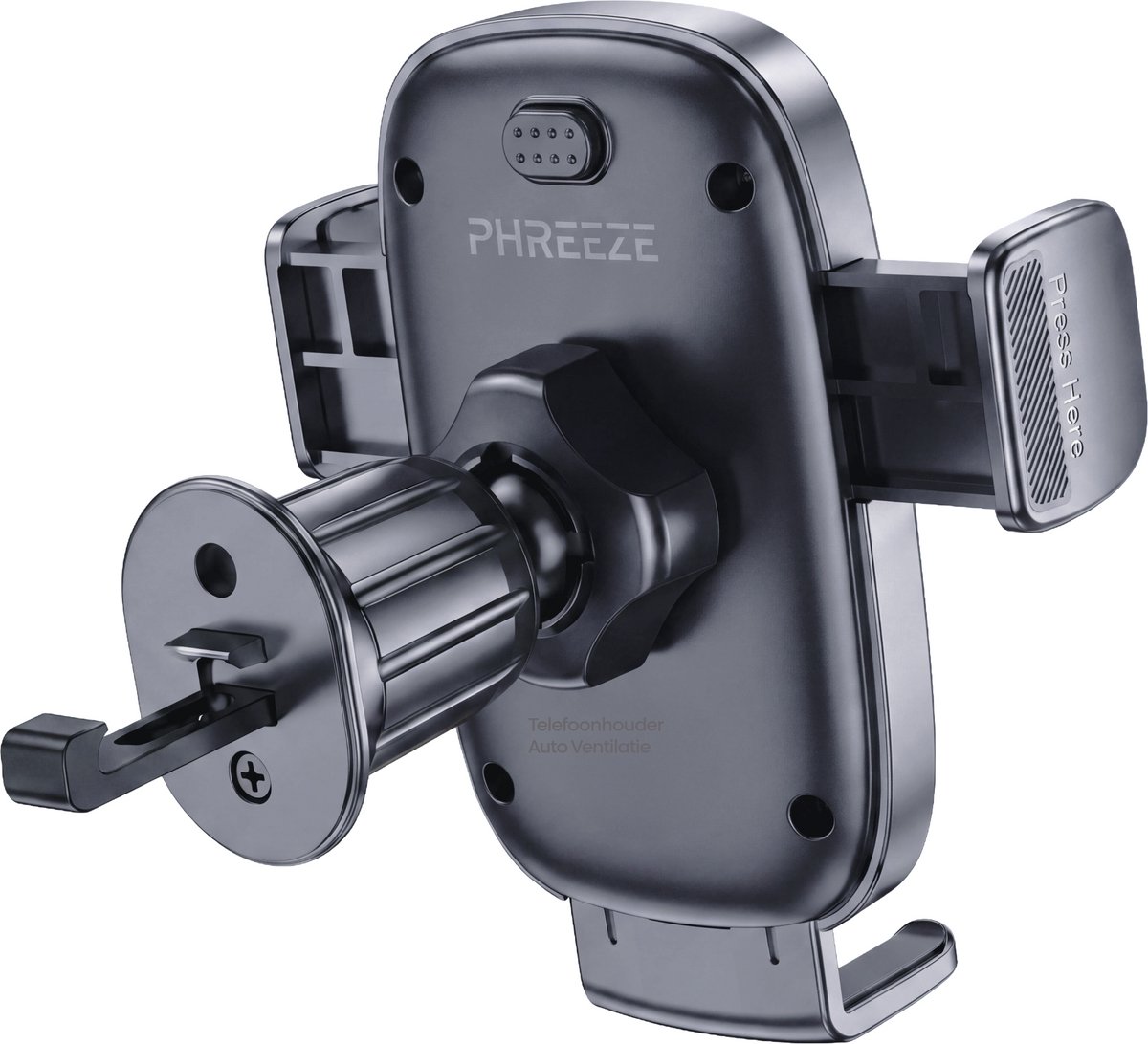 Phreeze CH36 - Telefoonhouder Auto Ventilatie - Autohouder Telefoon - GSM Houder Auto - Draaibaar - Universeel