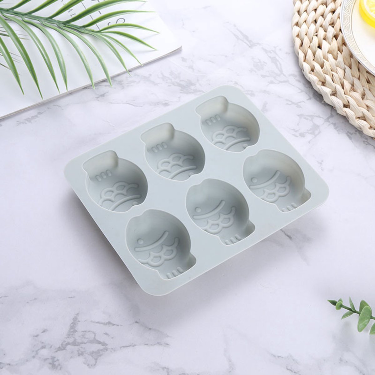 2-delige visvormige siliconen bakvormenset – Herbruikbare bakvormen, geschikt voor het maken van muffins, chocolade, enz., bakaccessoires,roze