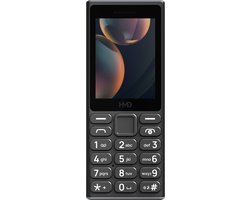 HMD 105 – Mobiele Telefoon – 4G – Dual SIM – FM Radio – MP3 Speler – Zaklamp – Zwart
