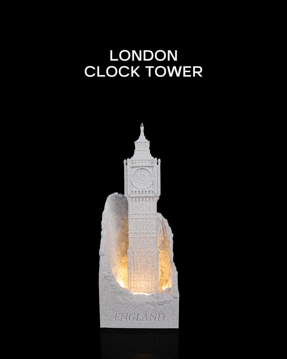 London Clock Tower - Architectuur decoratiemodel - Landmark interieurdecoratie - woonaccessoire, beeldje, display model, bureau decoratie