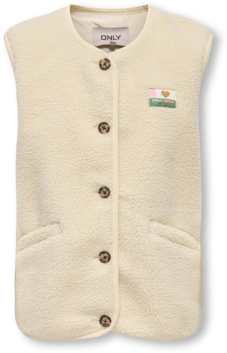 ONLY- KOGBABY TEDDY VEST CS PNT - Dames - Gilet