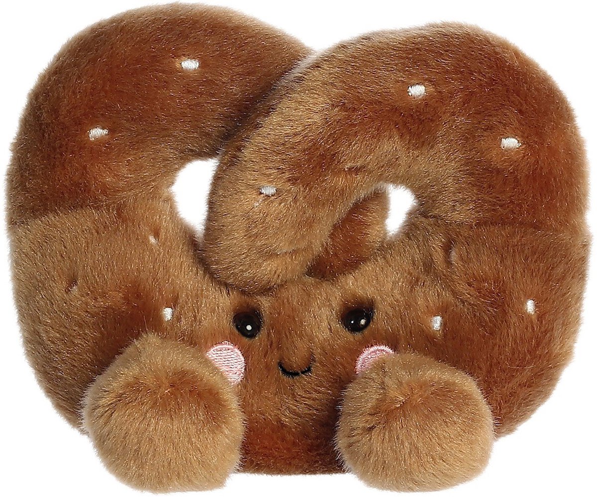 Aurora Palm Pals Pretzel Knuffel - 13 cm