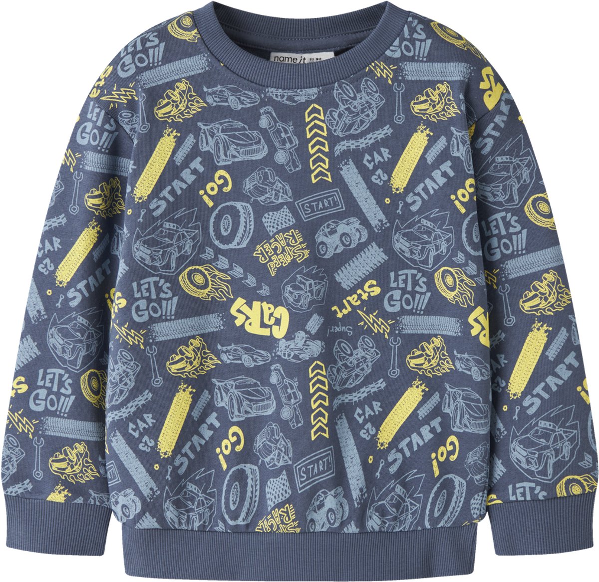 NAME IT - NMMVIFELIX LS NREG SWEAT UNB Heren Trui