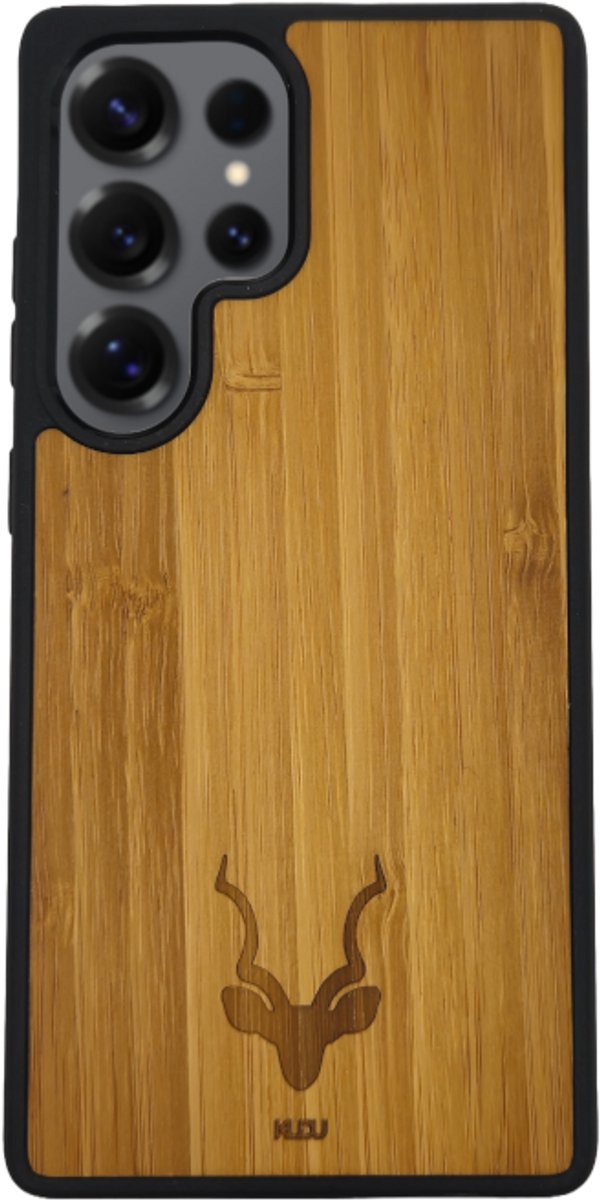 KuduStore Samsung Galaxy S26 Ultra telefoonhoesje - Houten hoesje - Bamboe