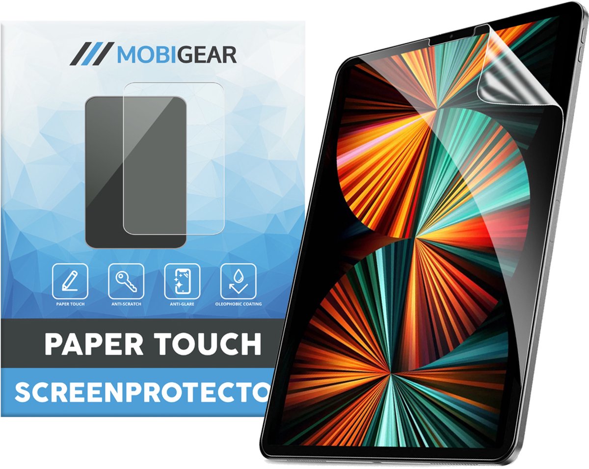 Mobigear Screenprotector geschikt voor Apple iPad Pro 12.9 Inch (2021) | Mobigear Artist Screenprotector Paper Touch Folie - Case Friendly