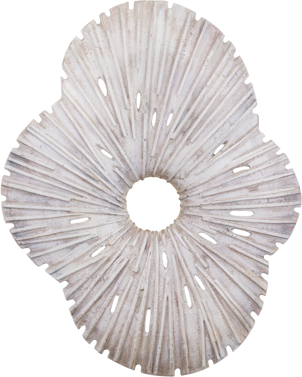 PTMD Vija Beige Casted Alu Organic Open Wall Panel L