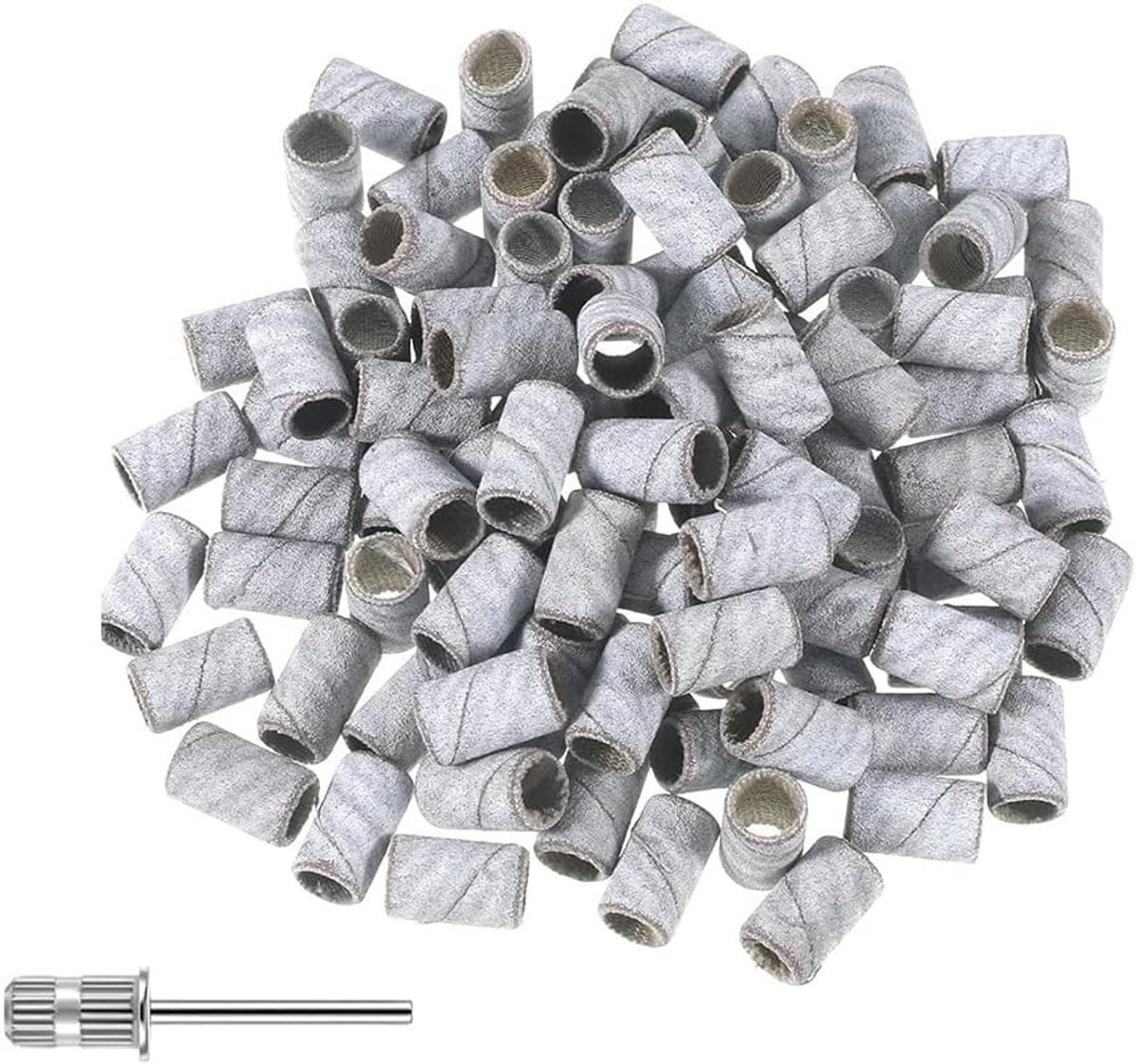 Nagelschuurbanden - Fijnkorrel 240 - 100 Stuks - Geschikt voor Nagelboor - Voor Manicure en Pedicure