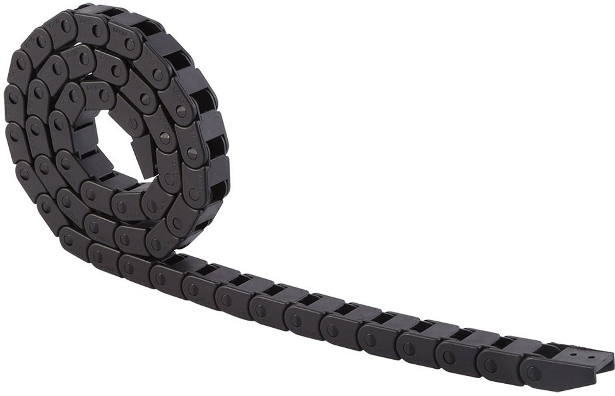 14 X 17mm Sleepketting 1M Energiekette Kabel Drag Chain R28 Nylon Kabel Sleepketting Draaddrager, Energieketting Voor 3d-printer CNC Routermachine