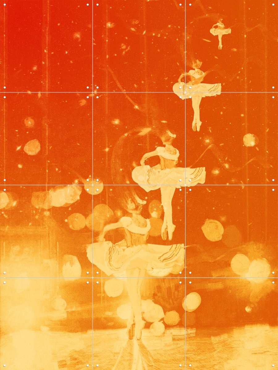 IXXI Steps Toward The Stars, Vineet Suresh - 60 x 80 cm - Gratis ophangtool - Grote wanddecoratie en posters - Gemengde Technieken, Surrealisme