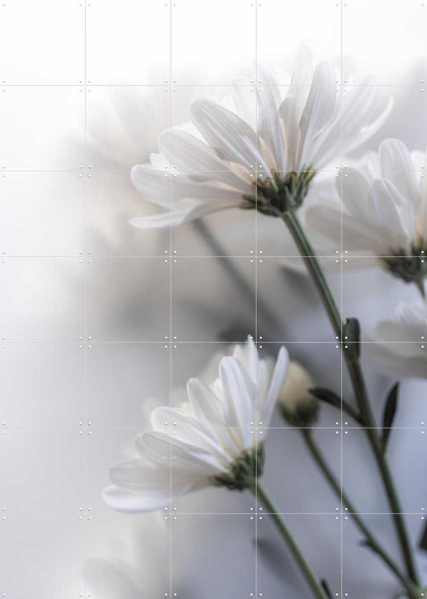 IXXI Blurred Flowers 7, Mareike Böhmer - 100 x 140 cm - Gratis ophangtool - Grote wanddecoratie en posters - Fotografie, Gang, Slaapkamer, Woonkamer