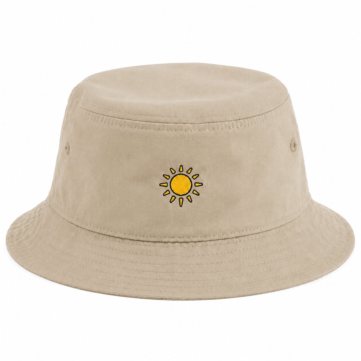 Major May Bucket Hat - Vissershoedje - Hoed - Zonnehoedje - Dames en Heren - Unisex - Recycled Polyester - Khaki