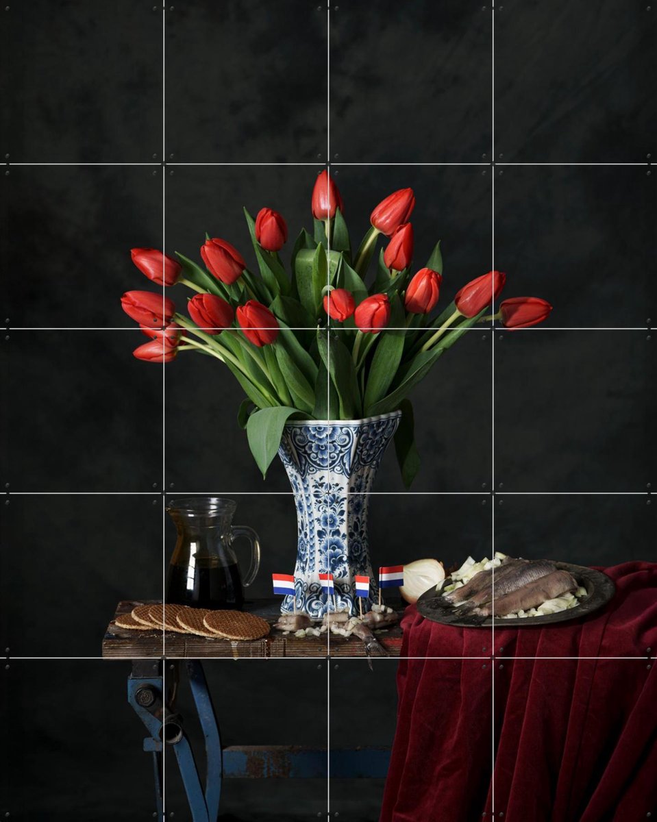 IXXI Made In Holland, Igor Swinkels - 80 x 100 cm - Gratis ophangtool - Grote wanddecoratie en posters - Fotografie, Woonkamer, Keuken, Eetkamer