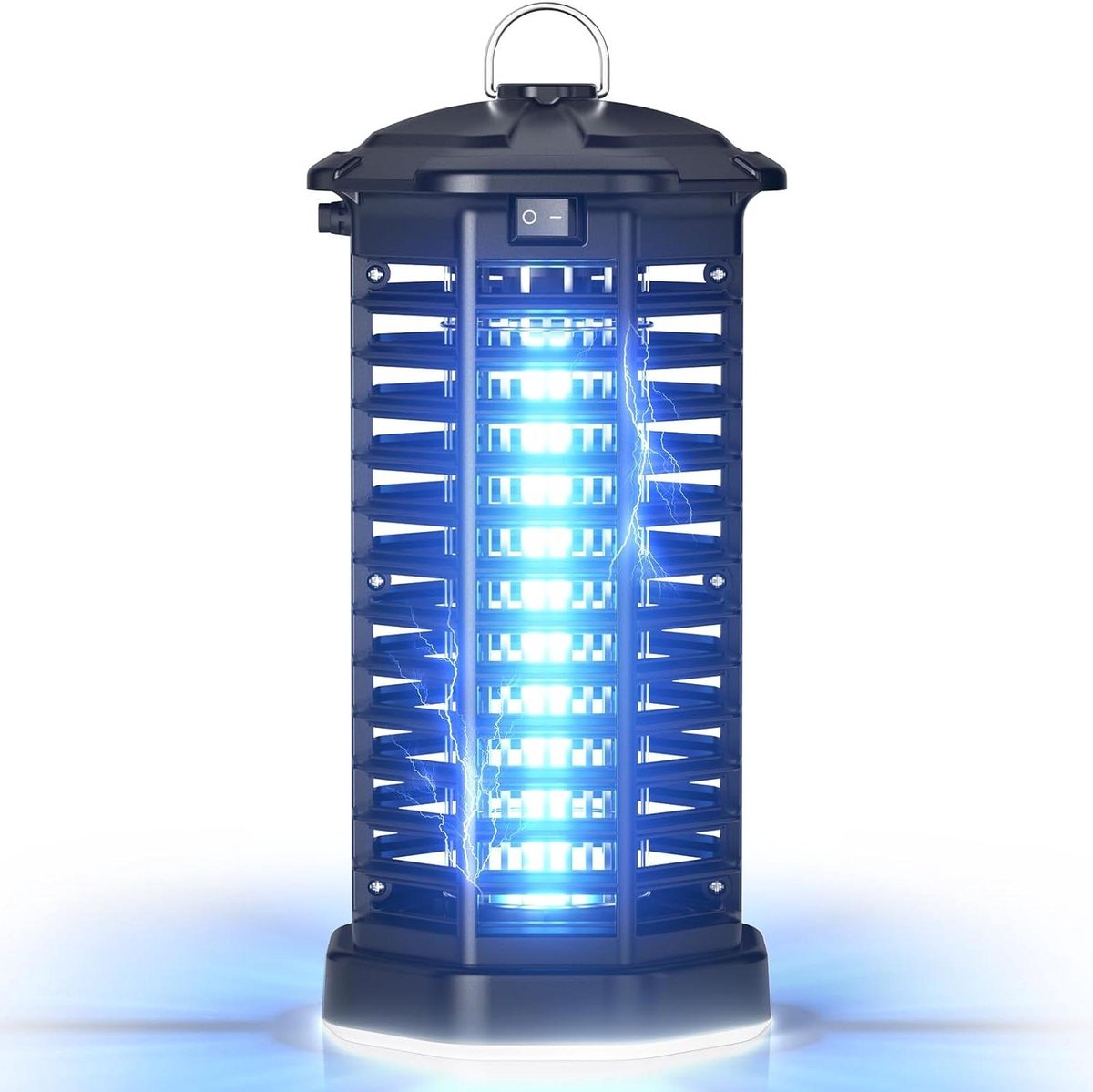 Muggenlamp - Insectenlamp Vliegenlamp - Buiten Verlichten - 4200V Hoogspanning - 15 W - Zwart