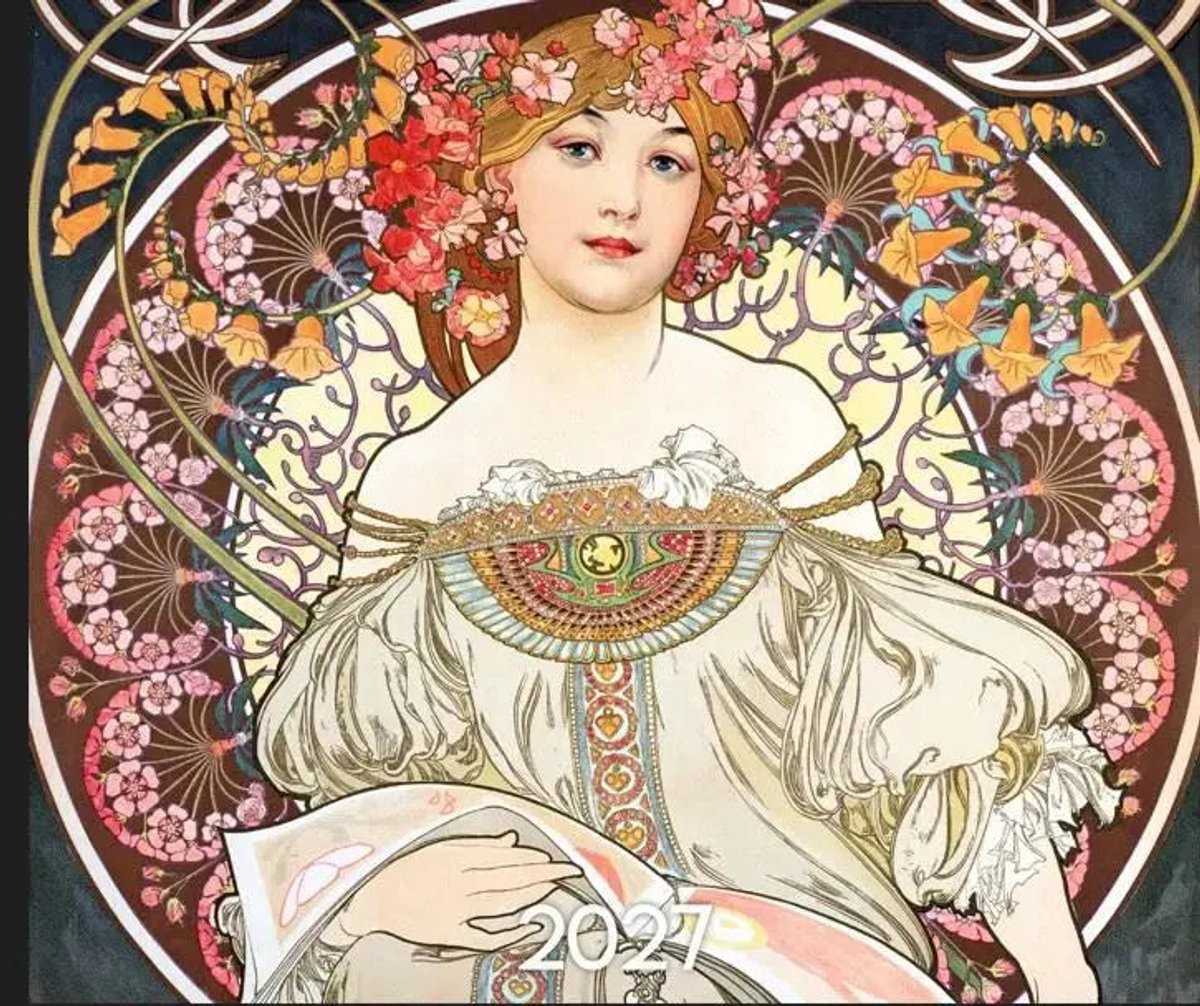 Alfons Mucha Kalender 2027