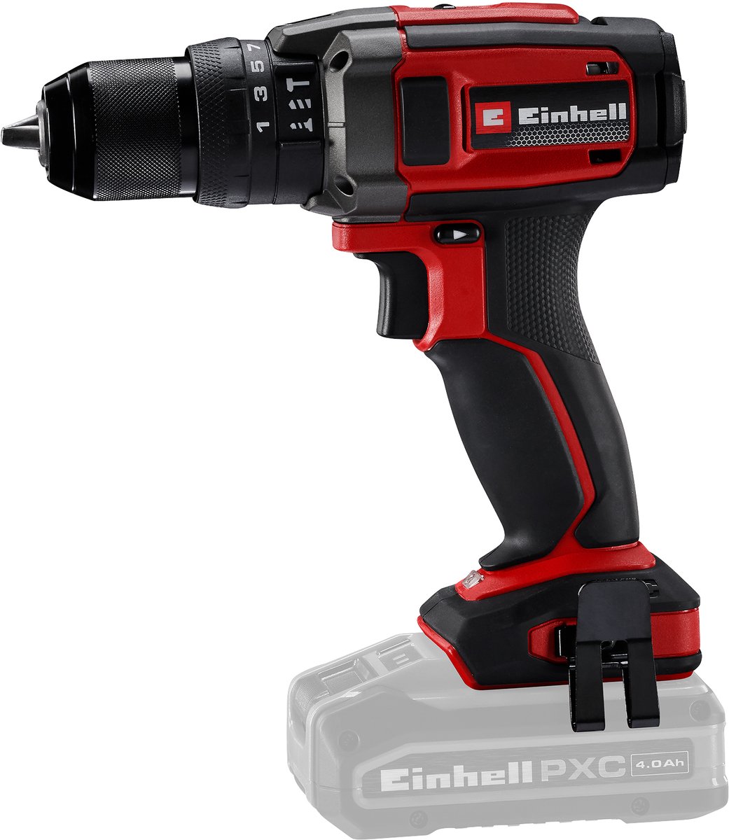 Einhell Accu Klopboor-/ Schroefmachine TE-CD 18/52 Li-i Solo - Power X-Change - 18 V/Li-ion - 52 Nm - Koolborstelloze motor - Excl. accu en lader