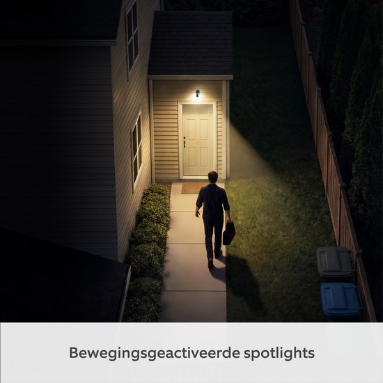 Ring Spotlight Camera op batterij (nieuwste generatie) - Wit - 2k video van Ring — afbeelding 4
