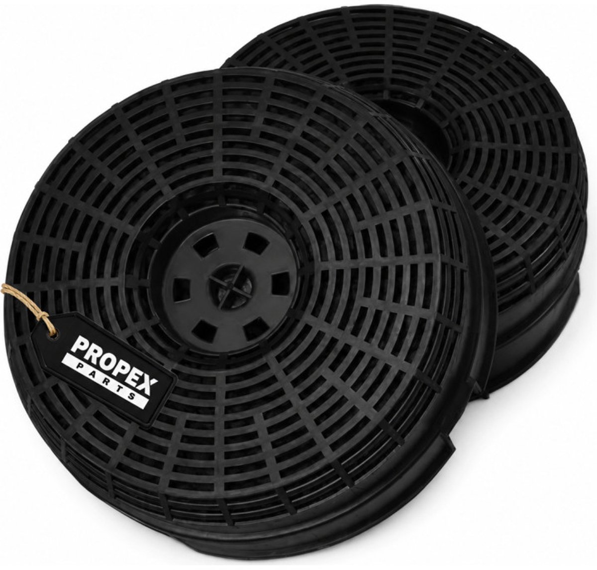 2x Propex geschikt voor Electrolux/Elica/Whirlpool 484000008782/CFC0038000/DHZ2600 koolstoffilter afzuigkap