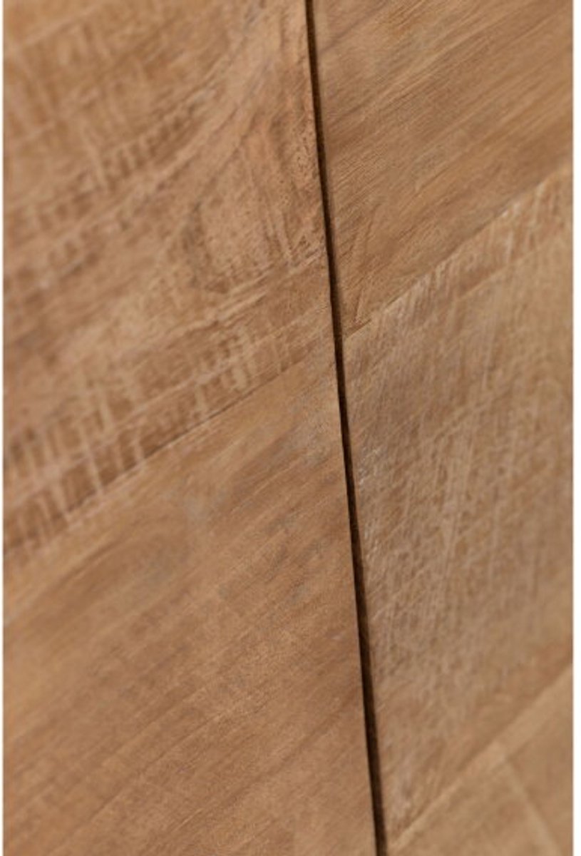 DTP Home Nova tv-meubel teakhout naturel zwevend of staand - 130 x 38 x 39/42 cm