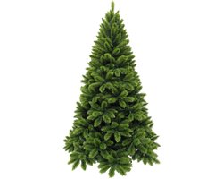 Triumph Tree Tsuga Kerstboom - Volle en Natuurlijke Uitstraling met 1502 Takken - Kerstversiering voor Binnen - Kunstboom Makkelijk en Snel op te Zetten - Groen H260 x Ø160cm