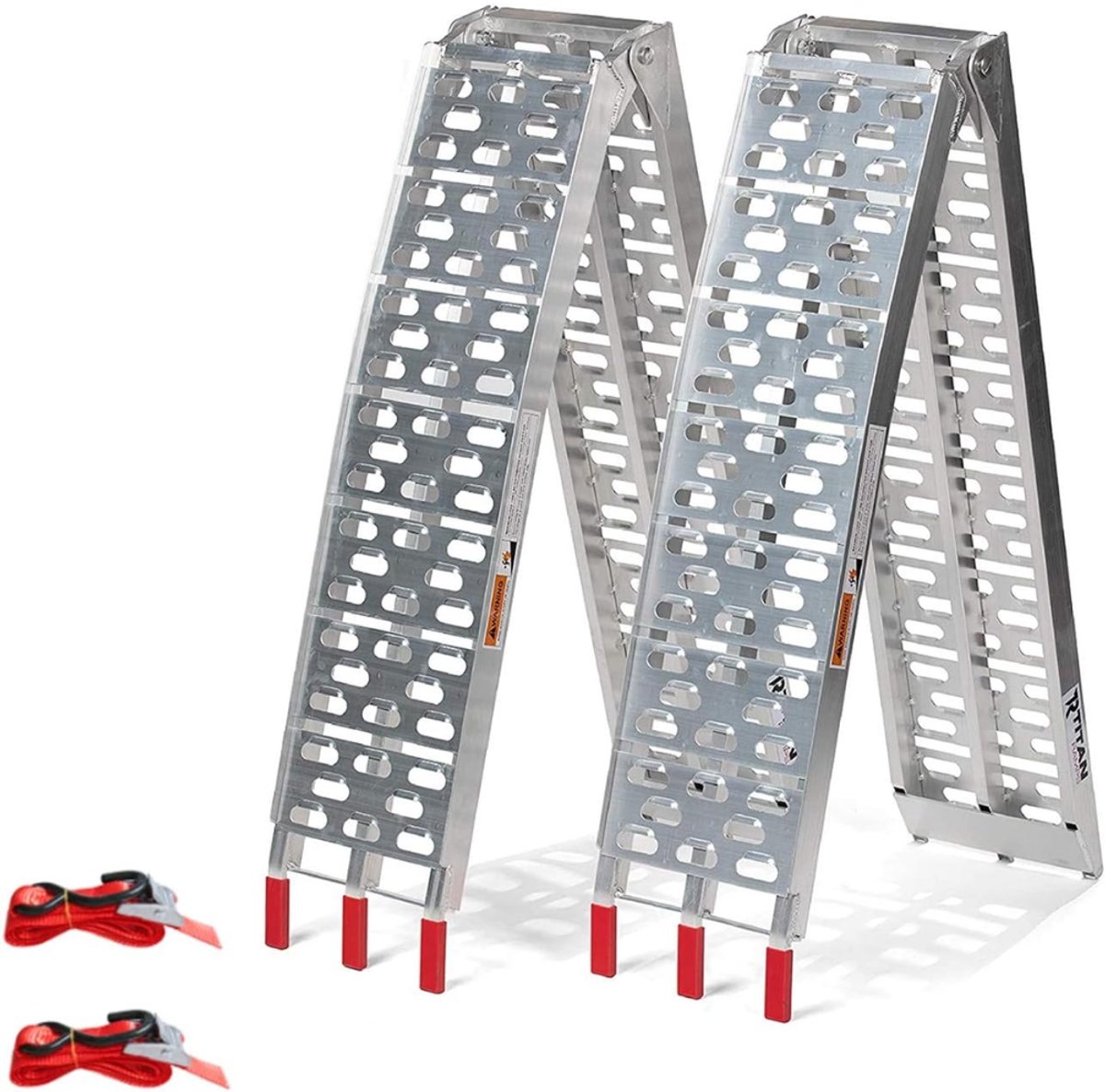 LNMsolutions® Oprijplaat - Oprijbok - Oprijplaten - Zilver - 226 cm x 30 cm x 5 cm