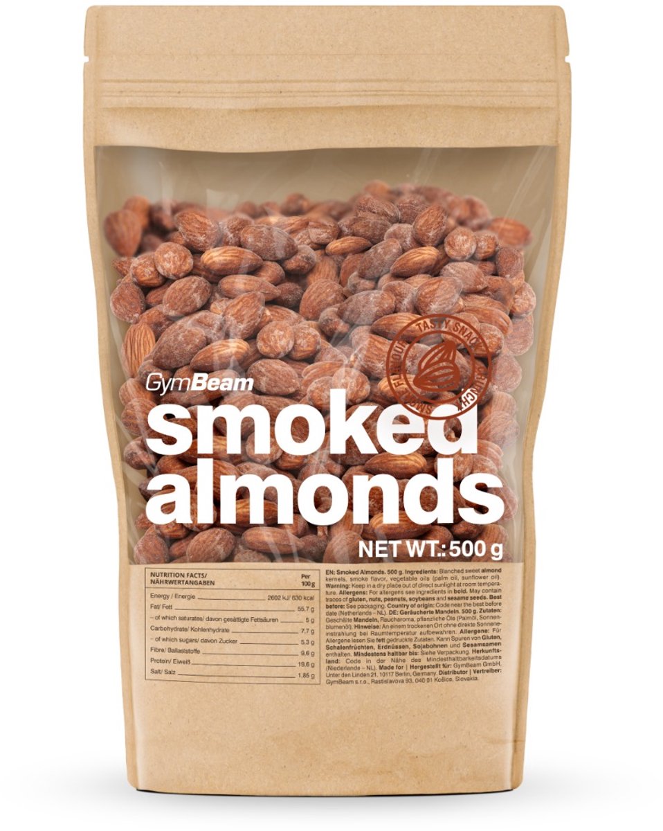 GymBeam Gerookte Amandelen 500 g