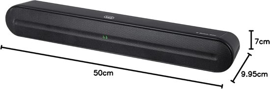 TV Soundbar - Luidspreker Systeem - Verbeter Geluid - Compact Ontwerp - 60 Watt - Zwart — afbeelding 3