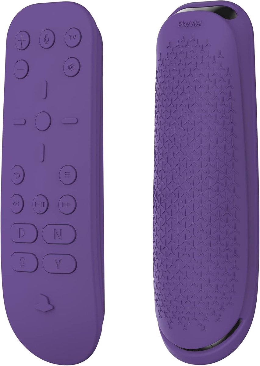 SnelShoppen - Silicone Beschermhoes voor PS5 Afstandsbediening, Ergonomisch Ontwerp, Volledige Lichaamsbeschermer, Anti-Slip en Krimpbestendig, Makkel