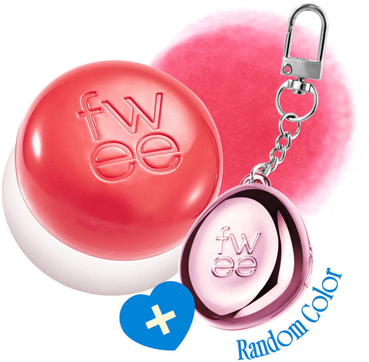 Blurry Pudding Pot Keyring Set