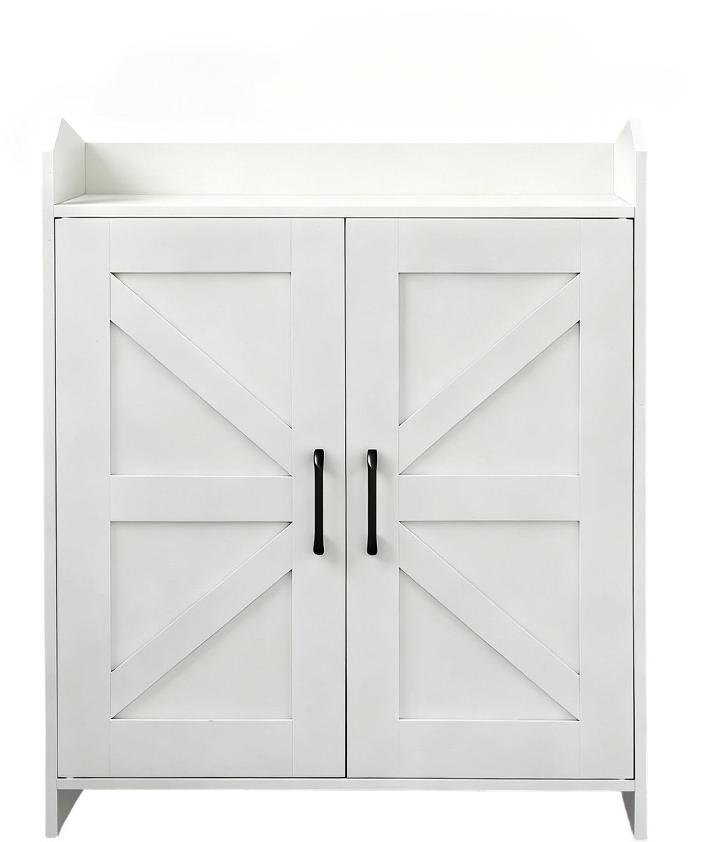 Danky Schoenenkast met 5 legplanken - 90 cm hoog - wit