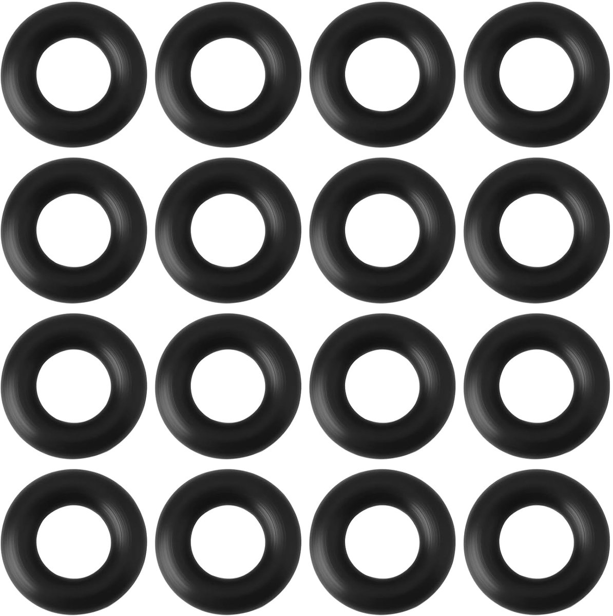 O-ringen 4mm ID 2mm Dikke Fluororubber Compatibel met Brandstofsystemen Carburateurs Apparatuur