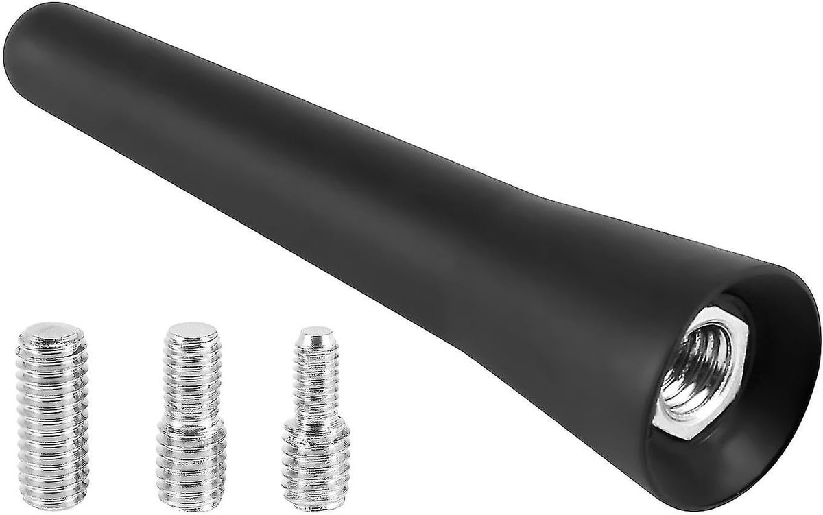 antenne voor auto's, 8 cm model, kort rubber, sport