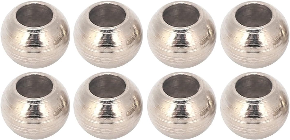 8 Stuks RC Schokdemper Balhoofd RC Schokdempers Balhoofd Spoor Rod End Demper Balhoofd RC Accessoire