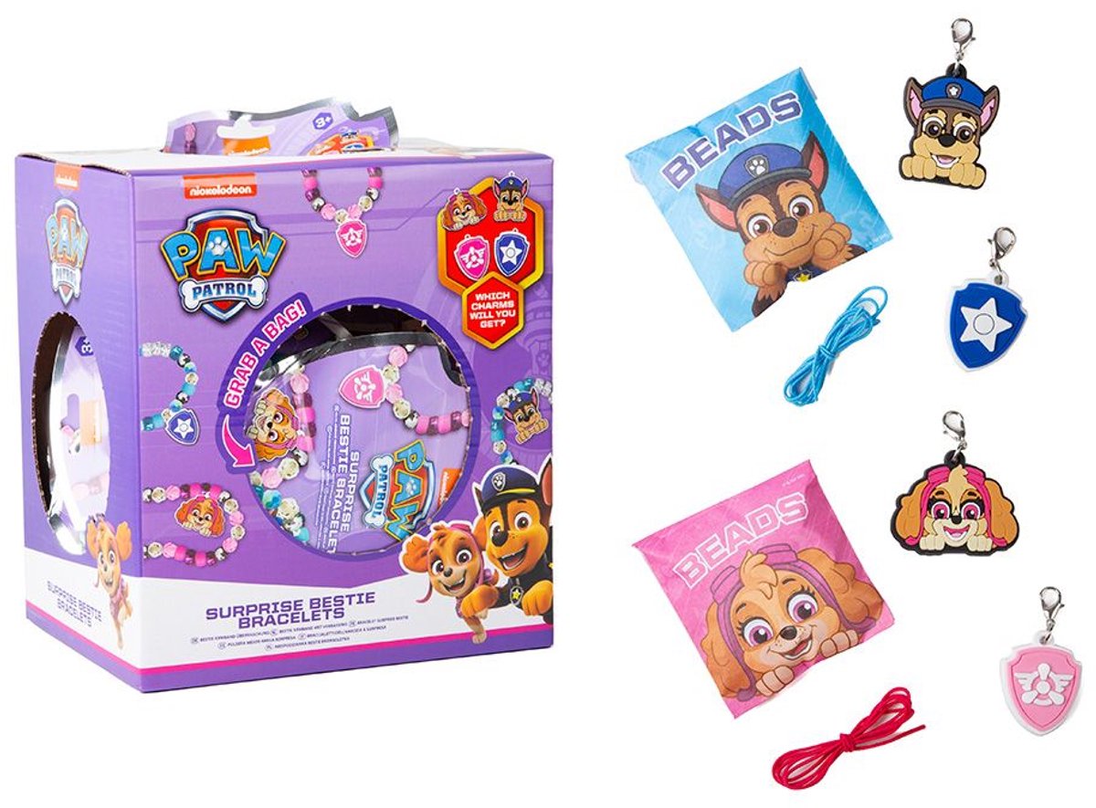 PAW PATROL armbandjes voor besties - 48 stuks in doosje