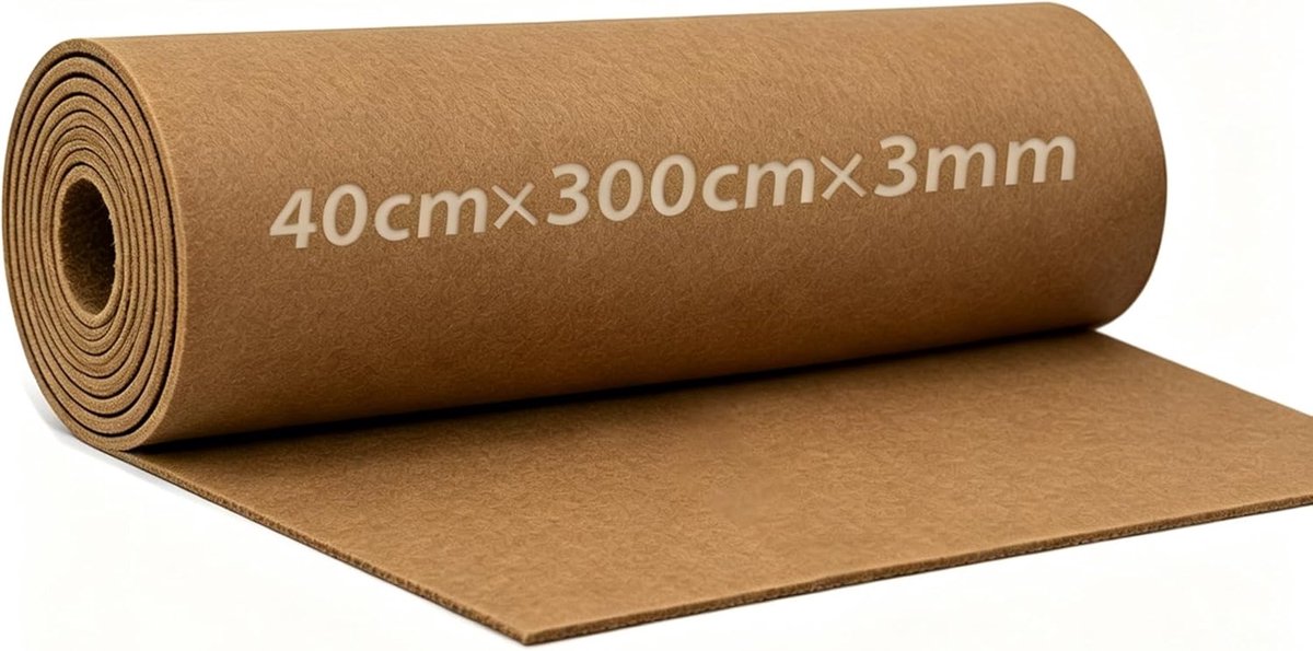 Stof, per meter, lichtcamel, knutselvilt, 40 x 300 cm | Zachte viltstof voor viltonderlegger, viltmat, kleding, accessoires, decoraties, creaties, patchwork