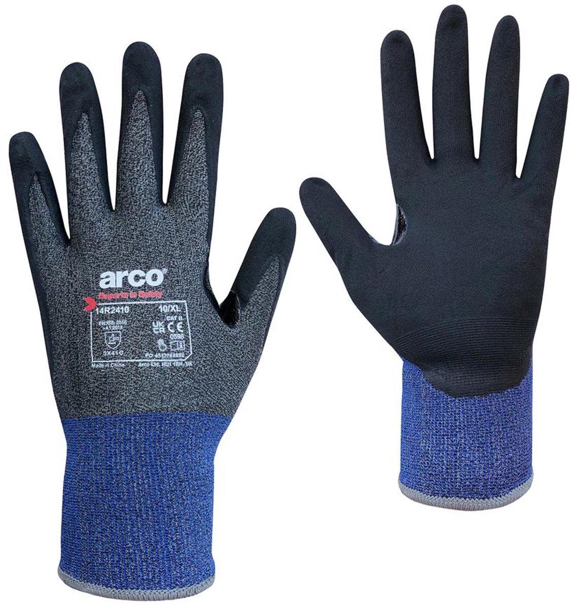 Arco Responsible 21g Snijbeschermingshandschoenen Niveau C Micro Foam Nitril - Maat 8