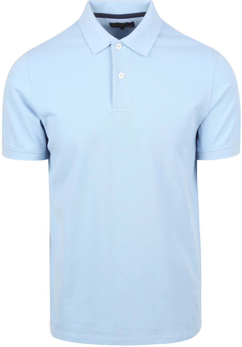 Steppin' Out Polo Piqué Classic Lichtblauw - Maat 3XL - Heren - Polo shirt Heren met Korte mouw
